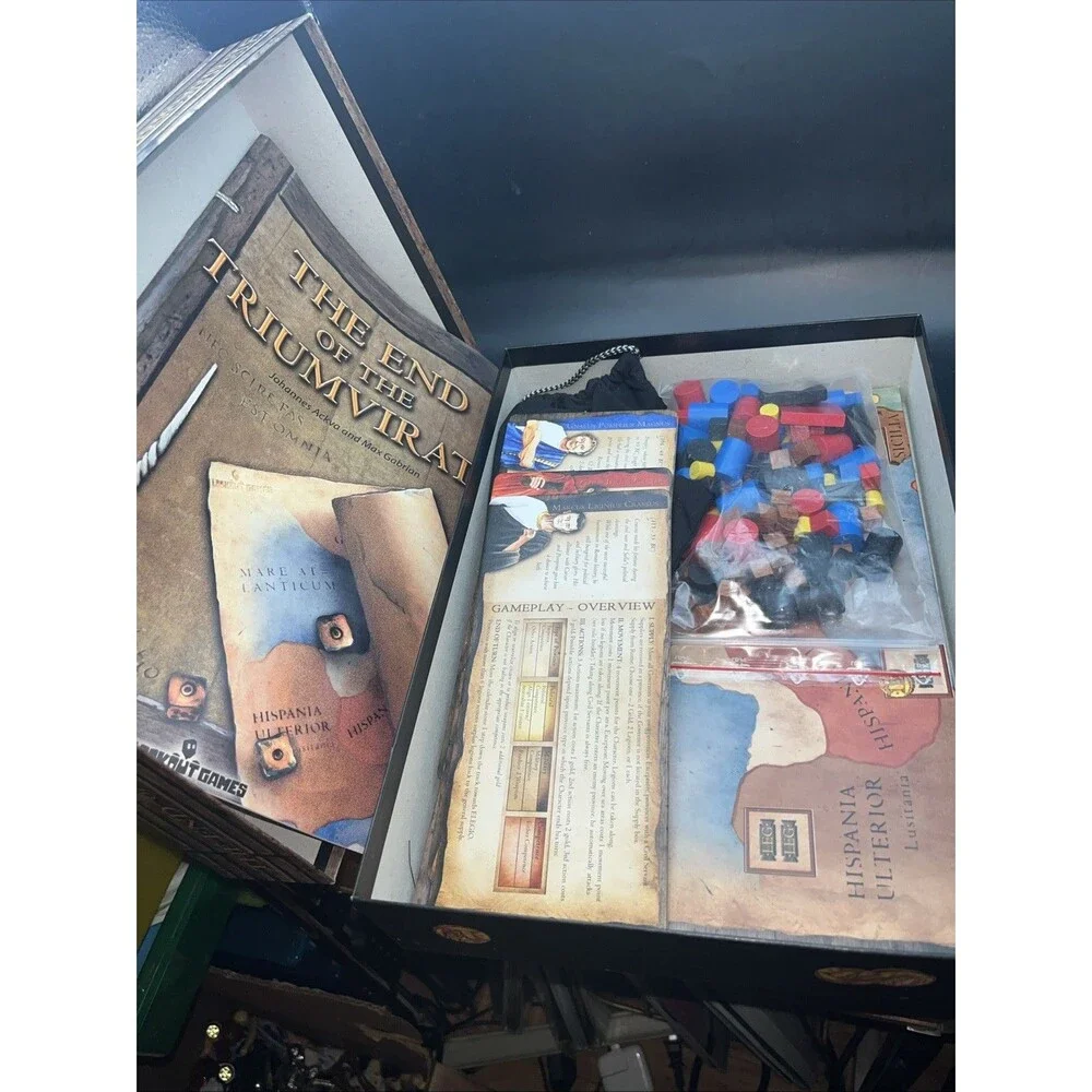 The End of the Triumvirate - Board Game by Z-Man Games